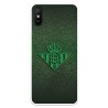 Funda para Xiaomi Redmi 9AT del Betis Escudo Verde Fondo trama - Licencia Oficial Real Betis Balompié