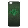 Funda para iPhone 5S del Betis Escudo Verde Fondo trama - Licencia Oficial Real Betis Balompié