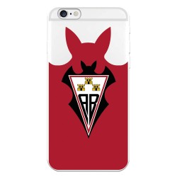 Funda para iPhone 6S del Albacete Escudo Fondo Rojo - Licencia Oficial Albacete Balompié