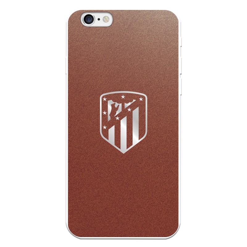 Funda para iPhone 6S del Atleti Escudo Plateado Fondo - Licencia Oficial Atlético de Madrid