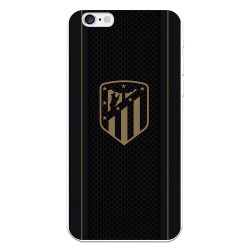 Funda para iPhone 6S del Atleti Escudo Dorado Fondo Negro - Licencia Oficial Atlético de Madrid