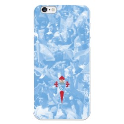 Funda para iPhone 6S del Celta Escudo Fondo Hinchada - Licencia Oficial RC Celta