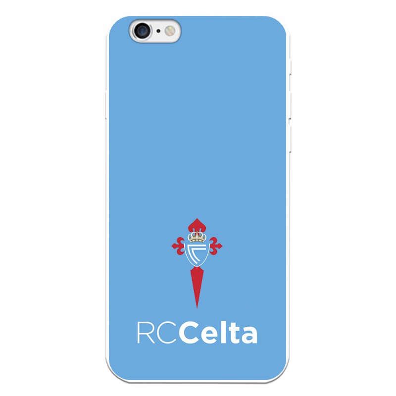 Funda para iPhone 6S del Celta Escudo Fondo Azul - Licencia Oficial RC Celta