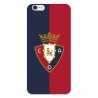 Funda para iPhone 6S del Osasuna Escudo Fondo Bicolor - Licencia Oficial CA Osasuna