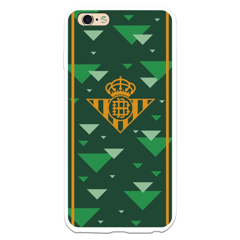 Funda para iPhone 6S Plus del Betis Escudo Amarillo Fondo Verde - Licencia Oficial Real Betis Balompié