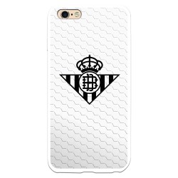 Funda para iPhone 6S Plus del Betis Escudo Negro Fondo Red - Licencia Oficial Real Betis Balompié