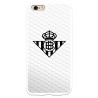 Funda para iPhone 6S Plus del Betis Escudo Negro Fondo Red - Licencia Oficial Real Betis Balompié