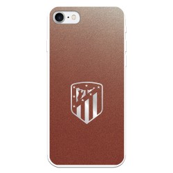 Funda para iPhone 8 del Atleti Escudo Plateado Fondo - Licencia Oficial Atlético de Madrid