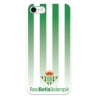 Funda para iPhone 8 del Betis Fondo Rayas Verdiblancas - Licencia Oficial Real Betis Balompié