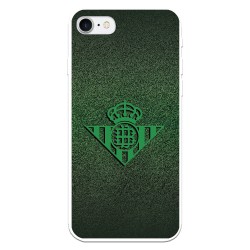 Funda para iPhone 8 del Betis Escudo Verde Fondo trama - Licencia Oficial Real Betis Balompié