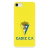 Funda para iPhone 8 del Cádiz Fondo Amarillo - Licencia Oficial Cádiz CF