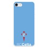 Funda para iPhone 8 del Celta Escudo Fondo Azul - Licencia Oficial RC Celta