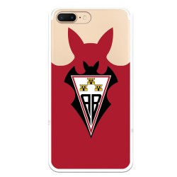 Funda para iPhone 8 Plus del Albacete Escudo Fondo Rojo - Licencia Oficial Albacete Balompié