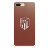 Funda para iPhone 8 Plus del Atleti Escudo Plateado Fondo - Licencia Oficial Atlético de Madrid