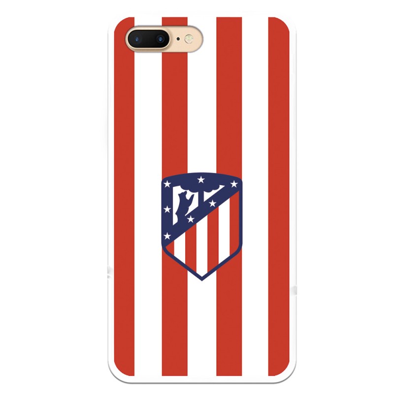 Funda para iPhone 8 Plus del Atleti Escudo Rojiblanco - Licencia Oficial Atlético de Madrid