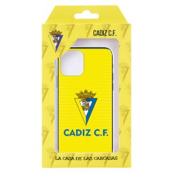 Funda para iPhone 8 Plus del Cádiz Fondo Amarillo - Licencia Oficial Cádiz CF
