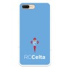 Funda para iPhone 8 Plus del Celta Escudo Fondo Azul - Licencia Oficial RC Celta