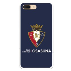 Funda para iPhone 8 Plus del Osasuna Escudo Fondo Azul - Licencia Oficial CA Osasuna