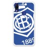 Funda para Xiaomi Redmi 7 del Recre Escudo Fondo Azul - Licencia Oficial Real Club Recreativo de Huelva