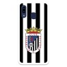 Funda para Samsung Galaxy A20E del Badajoz Escudo Blanquinegro - Licencia Oficial Club Deportivo Badajoz