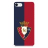 Funda para iPhone 7 del Osasuna Escudo Fondo Bicolor - Licencia Oficial CA Osasuna