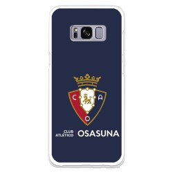 Funda para Samsung Galaxy S8 del Osasuna Escudo Fondo Azul - Licencia Oficial CA Osasuna