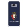 Funda para Samsung Galaxy S8 del Osasuna Escudo Fondo Azul - Licencia Oficial CA Osasuna