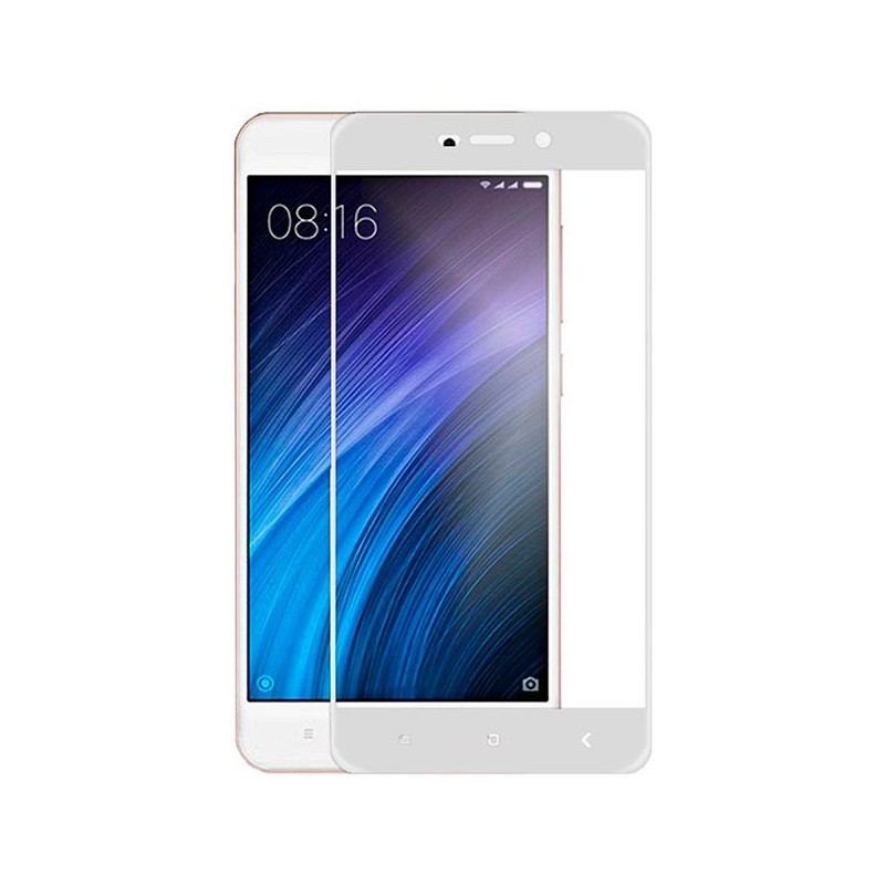 Cristal Templado Completo Blanco para Xiaomi Redmi 4A