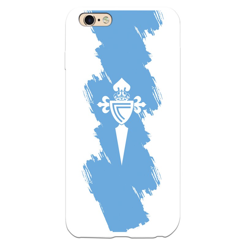 Funda para iPhone 6 Plus del Celta Escudo Trazo Azul - Licencia Oficial RC Celta