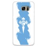 Funda para Samsung Galaxy S7 Edge del Celta Escudo Trazo Azul - Licencia Oficial RC Celta