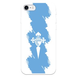 Funda para iPhone 7 del Celta Escudo Trazo Azul - Licencia Oficial RC Celta