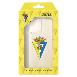 Funda para iPhone 6 del Cádiz Escudo Transparente - Licencia Oficial Cádiz CF