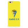 Funda para iPhone 6 Plus del Cádiz Fondo Amarillo - Licencia Oficial Cádiz CF