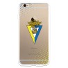 Funda para iPhone 6 Plus del Cádiz Escudo Transparente - Licencia Oficial Cádiz CF