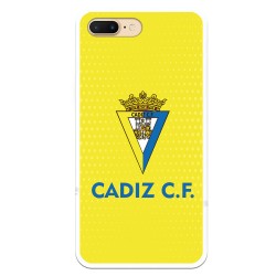 Funda para iPhone 7 Plus del Cádiz Fondo Amarillo - Licencia Oficial Cádiz CF