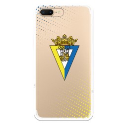 Funda para iPhone 7 Plus del Cádiz Escudo Transparente - Licencia Oficial Cádiz CF