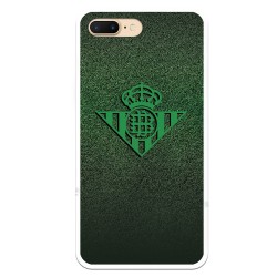 Funda para iPhone 7 Plus del Betis Escudo Verde Fondo trama - Licencia Oficial Real Betis Balompié