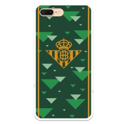 Funda para iPhone 7 Plus del Betis Escudo Amarillo Fondo Verde - Licencia Oficial Real Betis Balompié