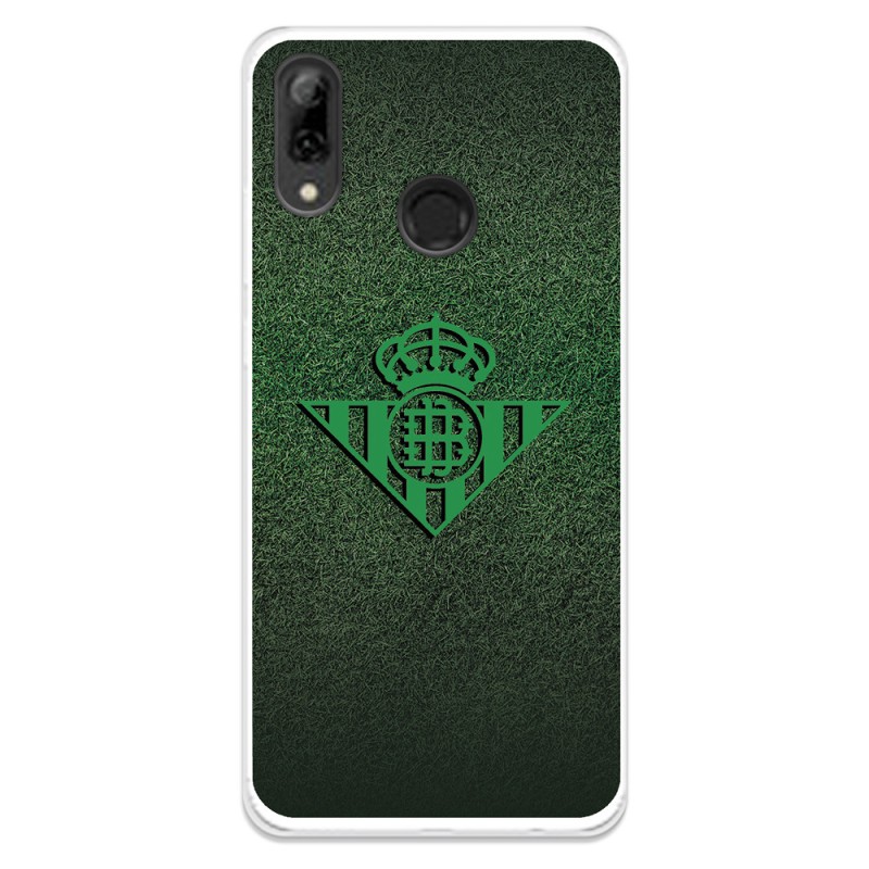 Funda para Huawei P Smart 2019 del Betis Escudo Verde Fondo trama - Licencia Oficial Real Betis Balompié