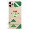 Funda para iPhone 11 Pro Max del Betis Escudo Fondo transparente - Licencia Oficial Real Betis Balompié