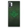 Funda para Samsung Galaxy Note 10Plus del Betis Escudo Verde Fondo trama - Licencia Oficial Real Betis Balompié