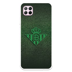 Funda para Huawei P40 Lite del Betis Escudo Verde Fondo trama - Licencia Oficial Real Betis Balompié