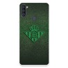 Funda para Samsung Galaxy A11 del Betis Escudo Verde Fondo trama - Licencia Oficial Real Betis Balompié