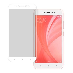 Cristal Templado Completo Blanco para Xiaomi Redmi Note 5A Prime