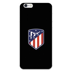Funda para iPhone 6 del Atleti Escudo Fondo Negro - Licencia Oficial Atlético de Madrid