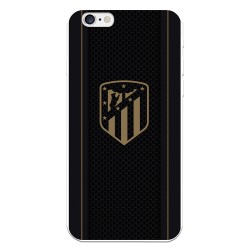 Funda para iPhone 6 del Atleti Escudo Dorado Fondo Negro - Licencia Oficial Atlético de Madrid