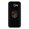 Funda para Samsung Galaxy A5 2017 del Atleti Escudo Dorado Fondo Negro - Licencia Oficial Atlético de Madrid