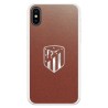 Funda para iPhone X del Atleti Escudo Plateado Fondo - Licencia Oficial Atlético de Madrid