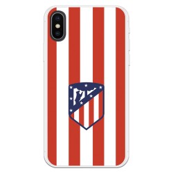 Funda para iPhone X del Atleti Escudo Rojiblanco - Licencia Oficial Atlético de Madrid