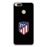 Funda para Xiaomi Mi A1 del Atleti Escudo Fondo Negro - Licencia Oficial Atlético de Madrid